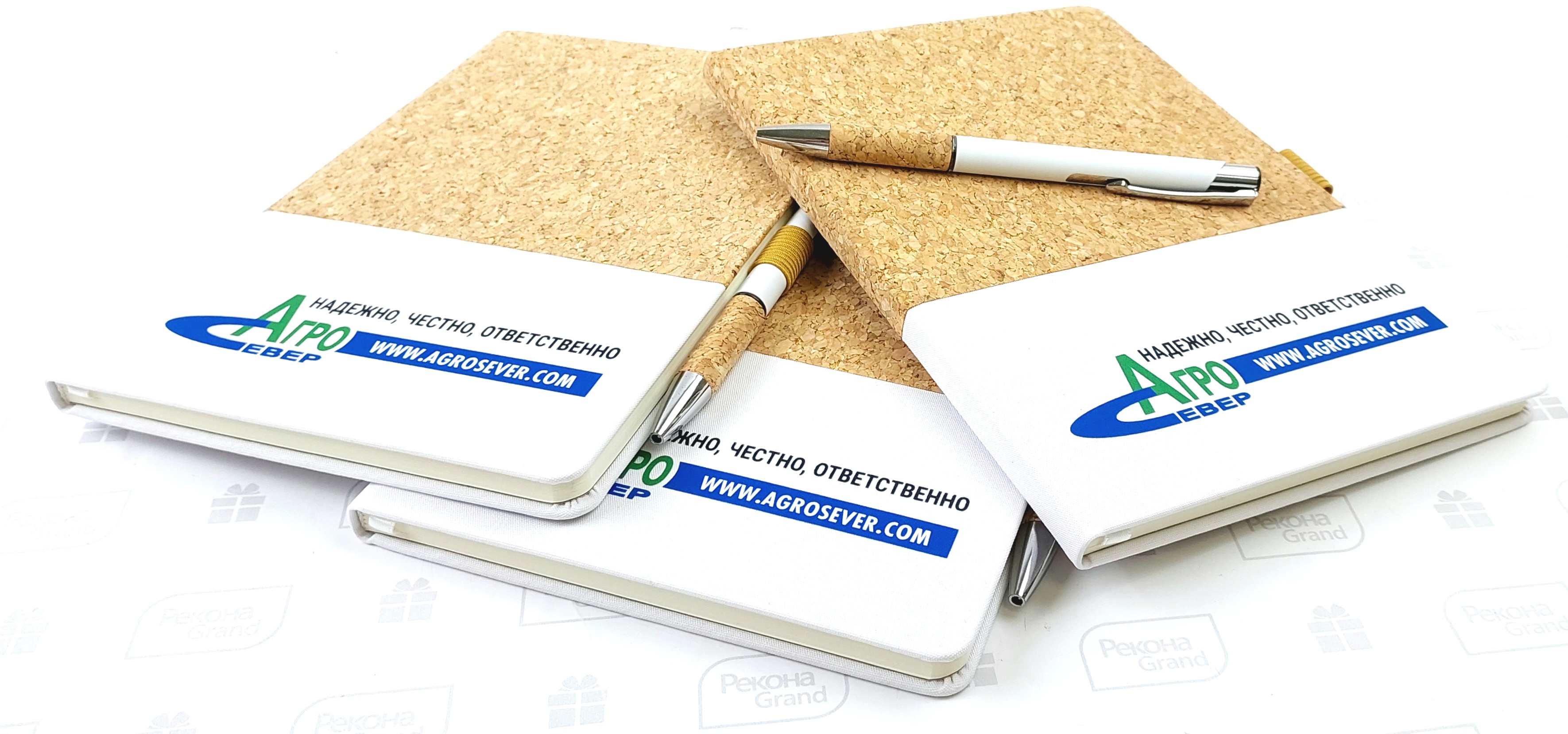 блокноты из пробки с логотипом блокноты из пробки с логотипом