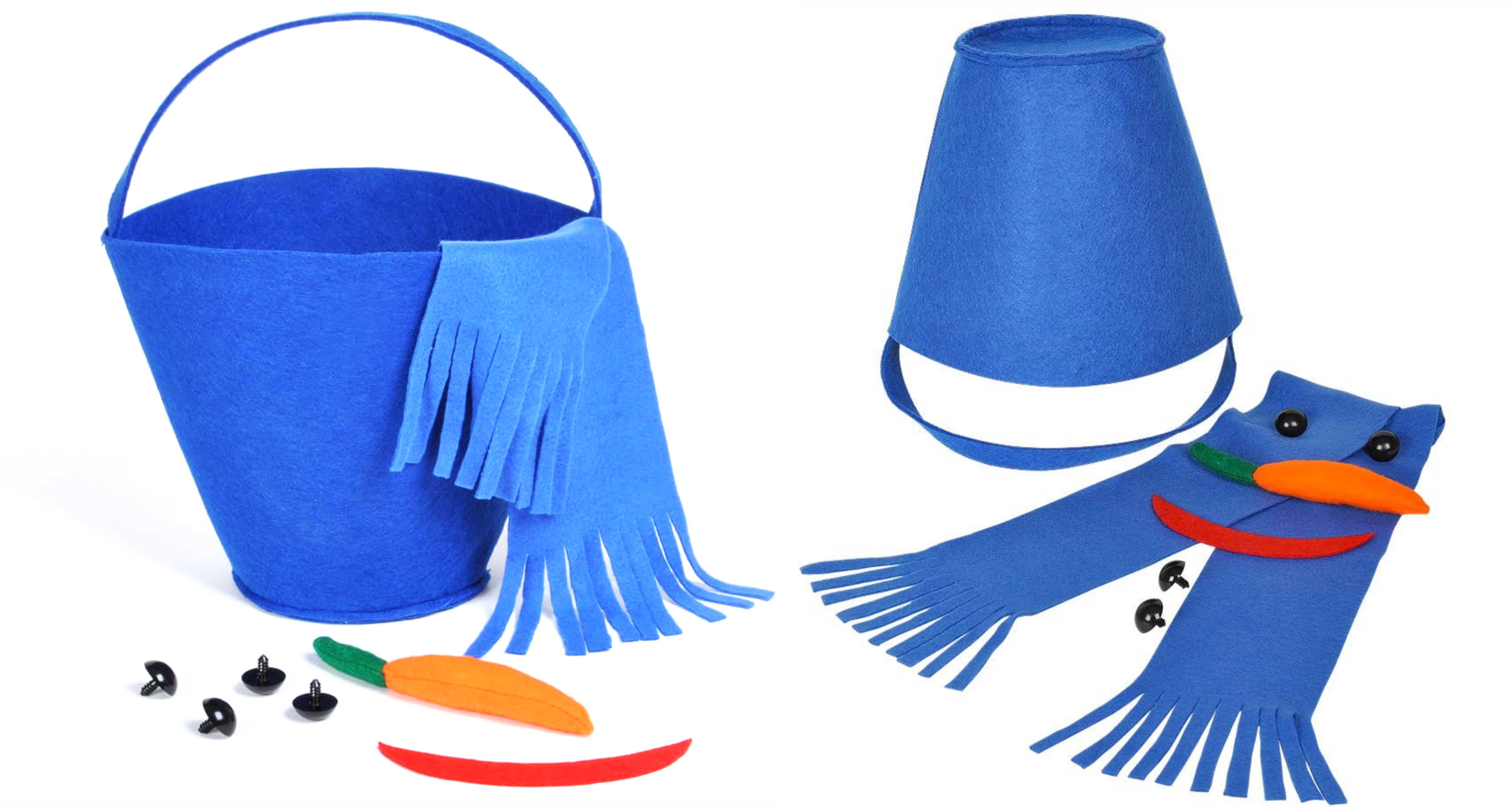 наборы для лепки снеговика улыбка