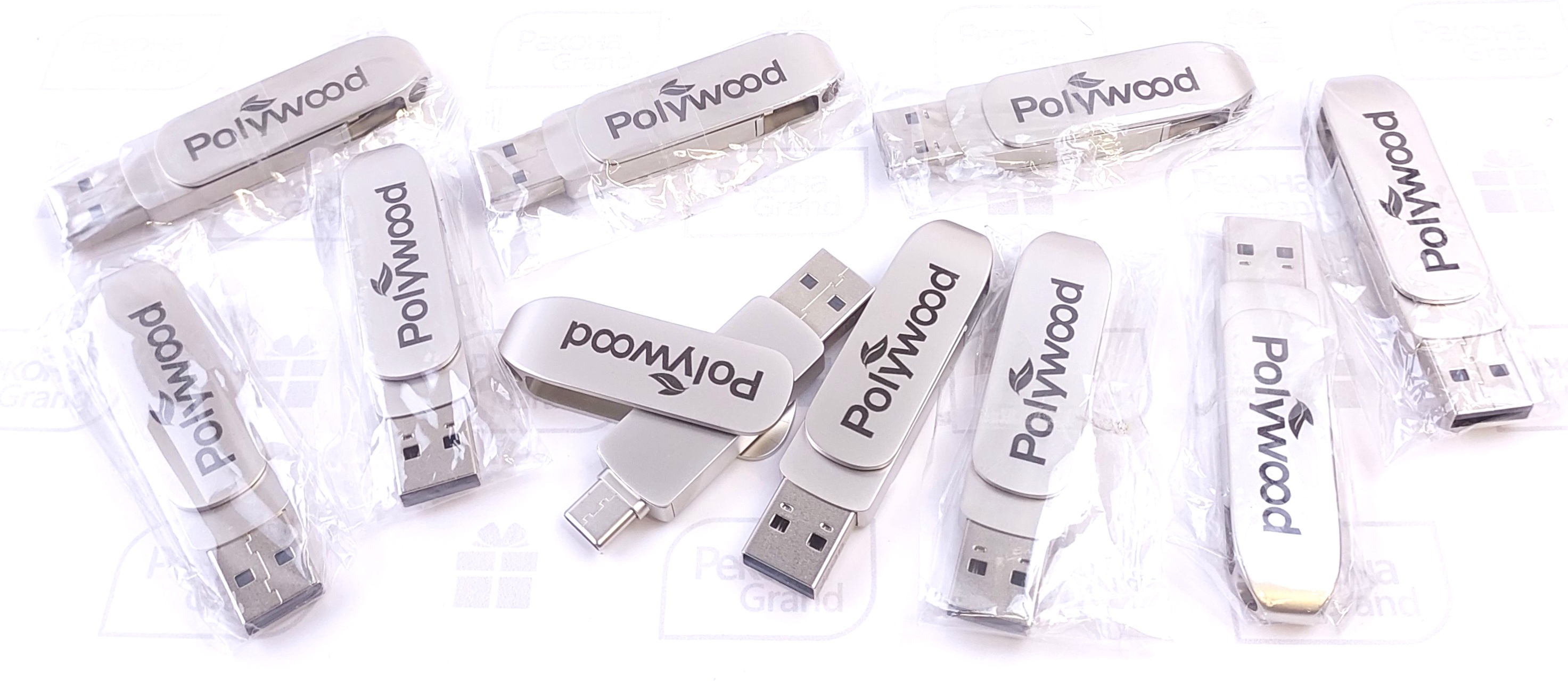 изготовление флешек с логотипом