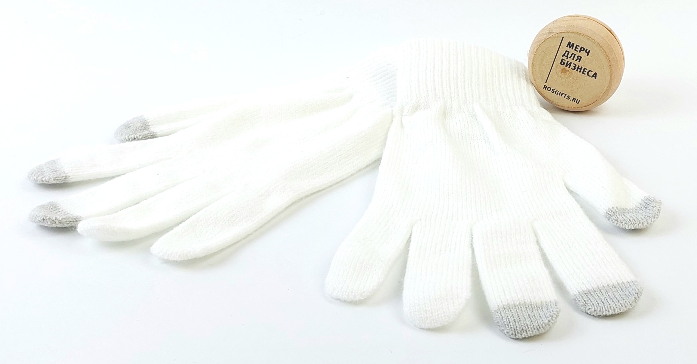 перчатки для сенсорных экранов с логотипом