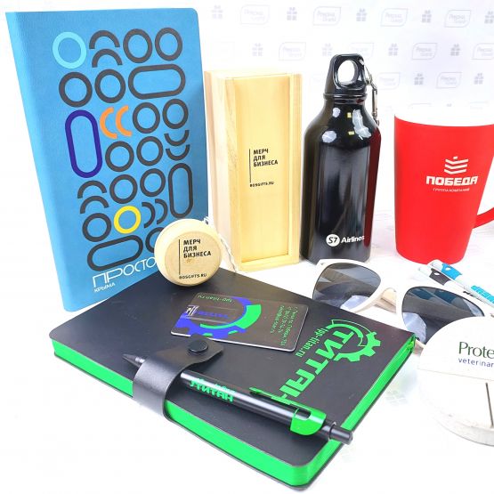 сувенирная продукция с логотипом