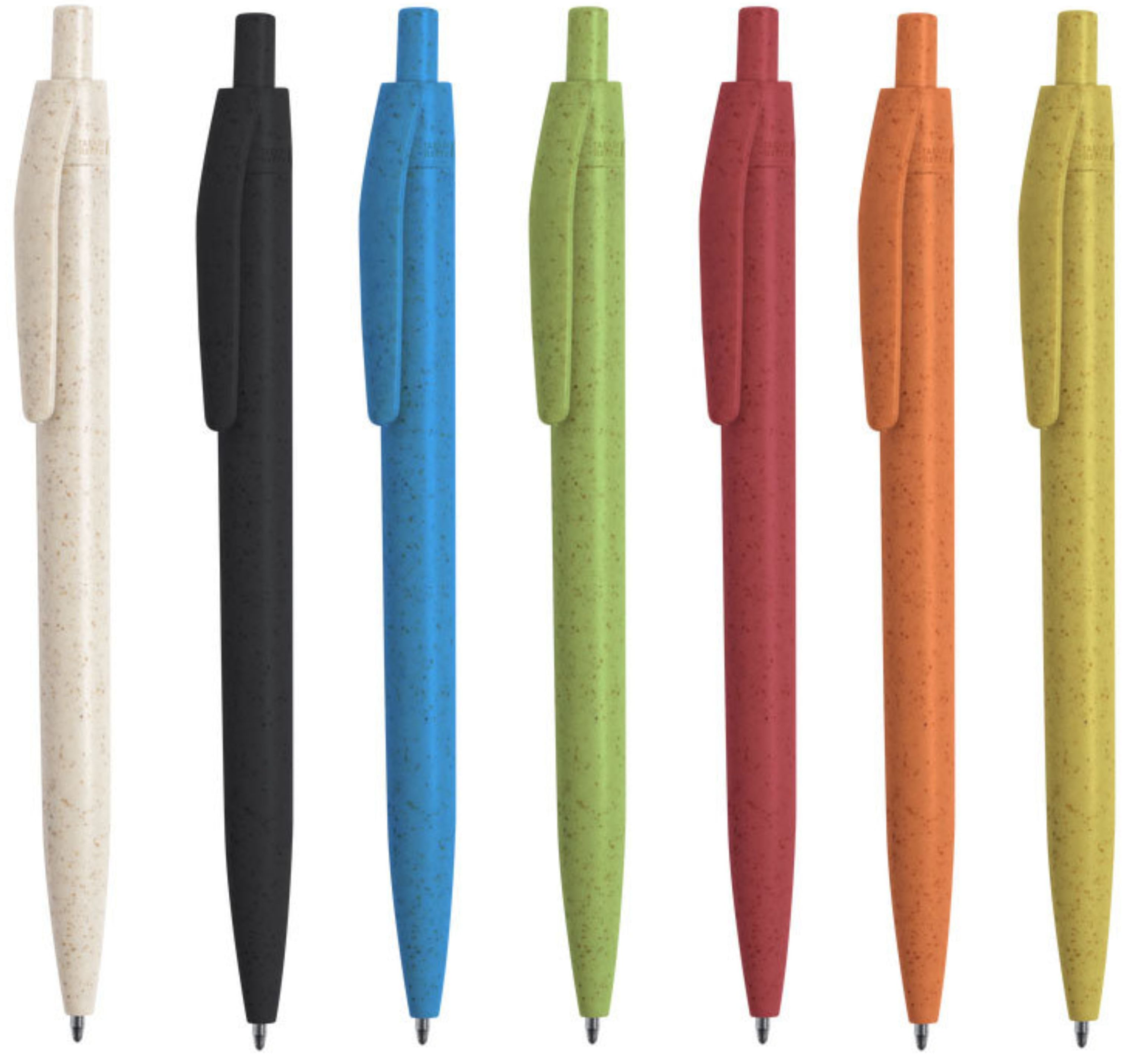 ручки из пшеницы с логотипом