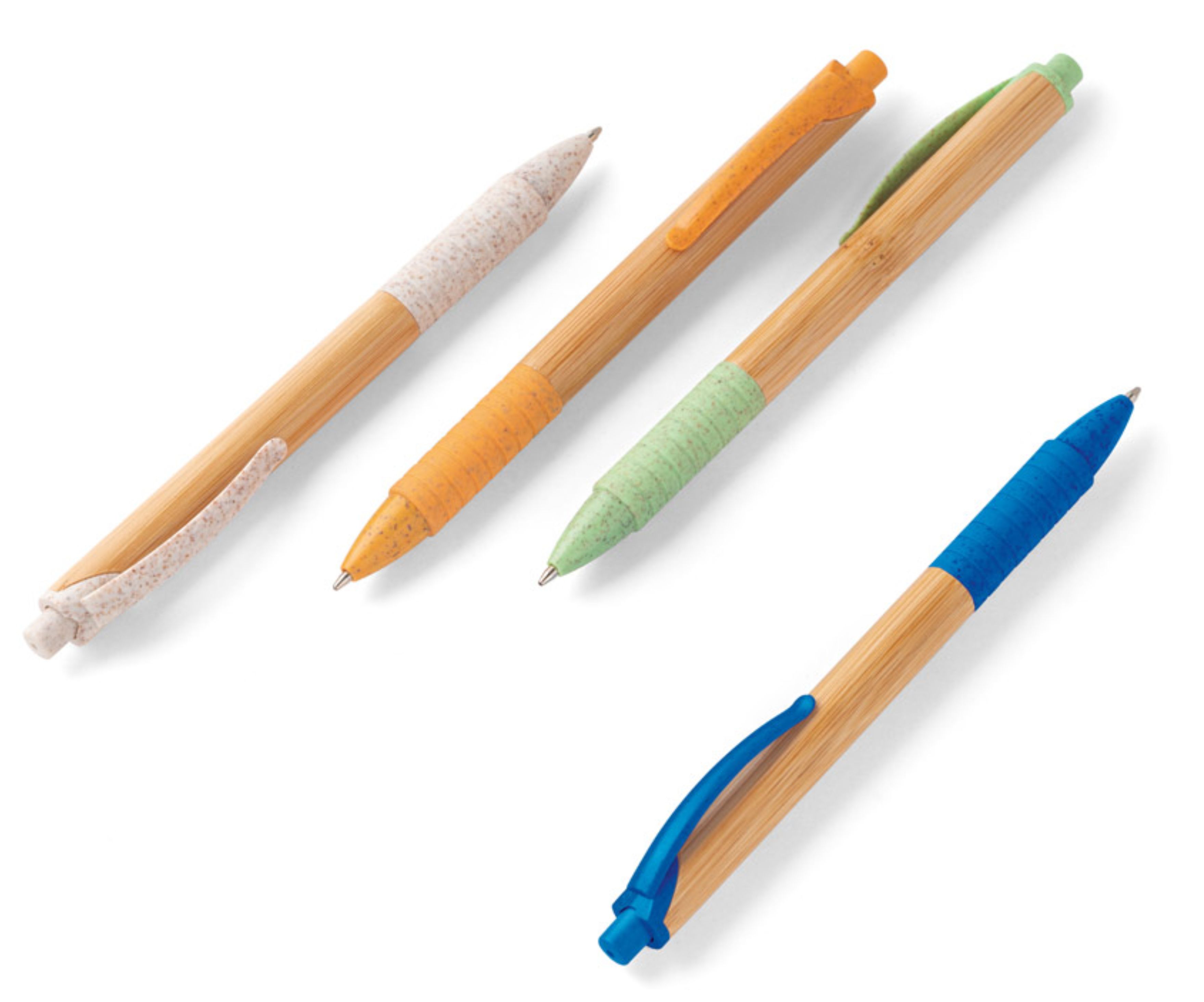 шариковые ручки из бамбука