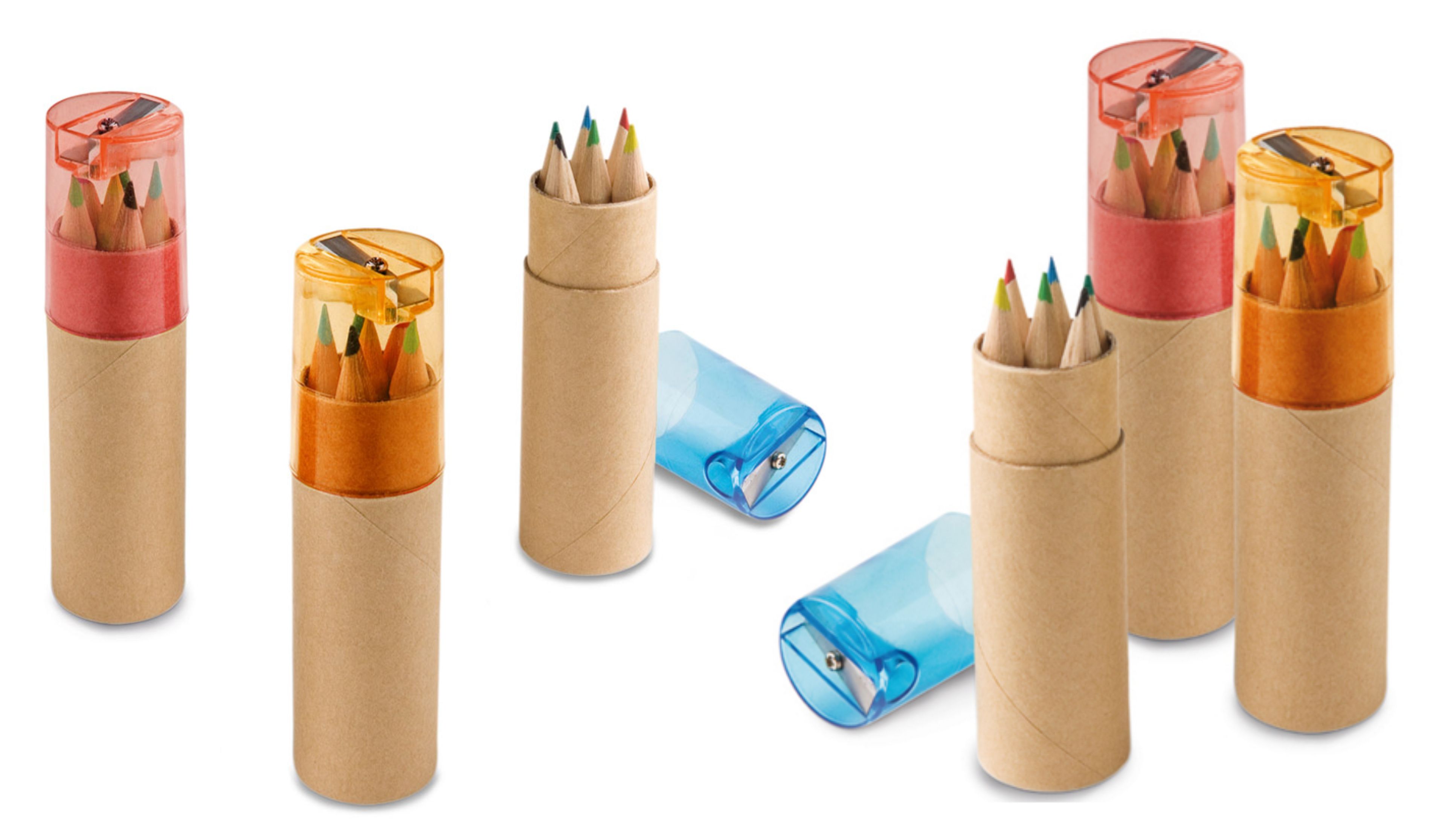 наборы цветных карандашей